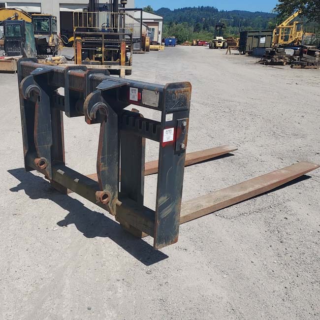 Good Used FORKS - PALLET QUICK ATTACH 61-0432 7